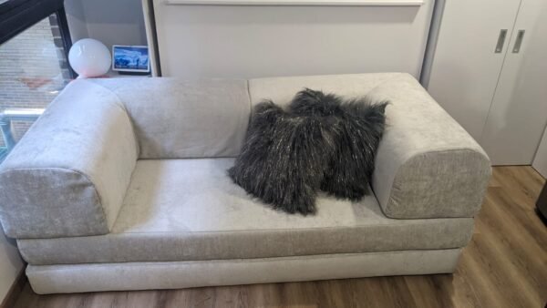 Picture of grey couch